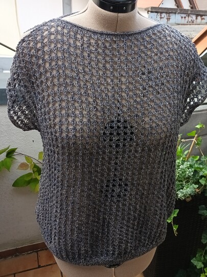 Strickanleitung für das cold Shoulder Sommertop "Breeze"