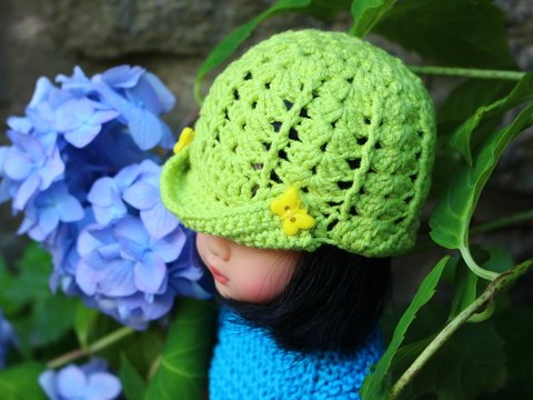 Dolls Cap Crochet Pattern