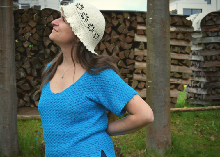 Summer sun hat, crochet pattern summer hat for baby, child and women