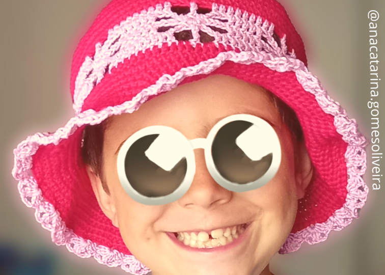 Summer sun hat, crochet pattern summer hat for baby, child and women