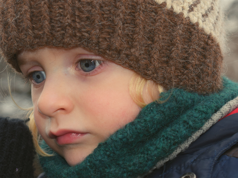 Cowl for baby, toddler, child and women, Knitting Pattern