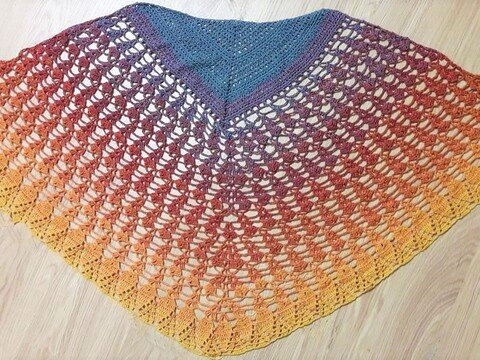 Anleitung Charlie Schultertuch