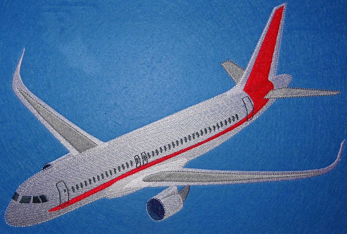 Stickdatei - Flugzeug - Bild 7