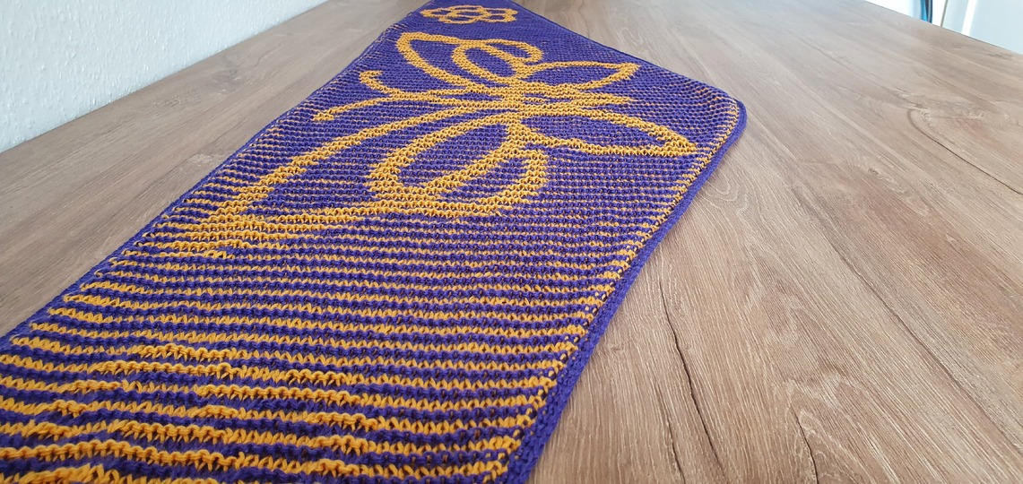 Butterfly, Shadow Knitting, Illusion Knitting, Flat Motif Shawl