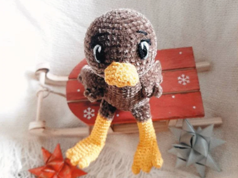 Häkelanleitung Ente "Watschel" | Amigurumi | Häkeltier | Sprache: Deutsch