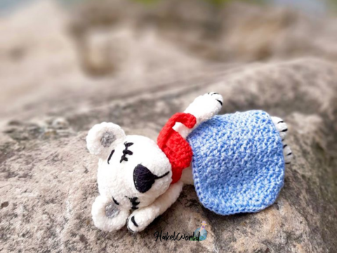 Häkelanleitung Eisbär "Eddy"  | Sprache Deutsch