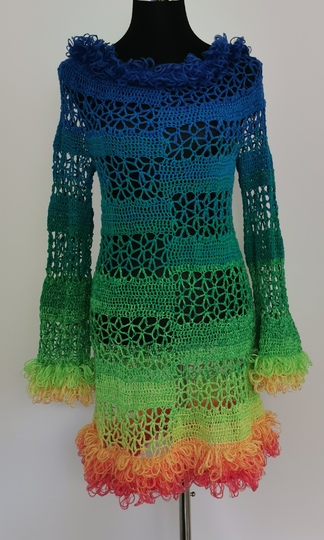 Pulli/Longpulli/Tunika Sumeve, Häkelanleitung