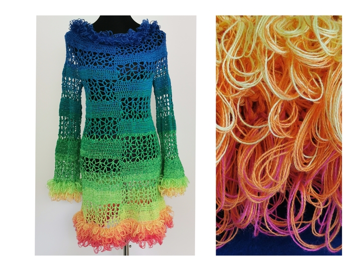 Pulli/Longpulli/Tunika Sumeve, Häkelanleitung