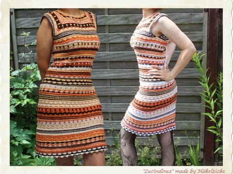 Häkelkleid "Lucindinez" RVO für alle Größen geeignet