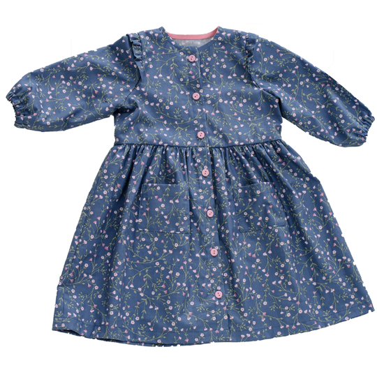 Girls Dress MIMI with Ruffles PDF Sewing Pattern 6m–7y
