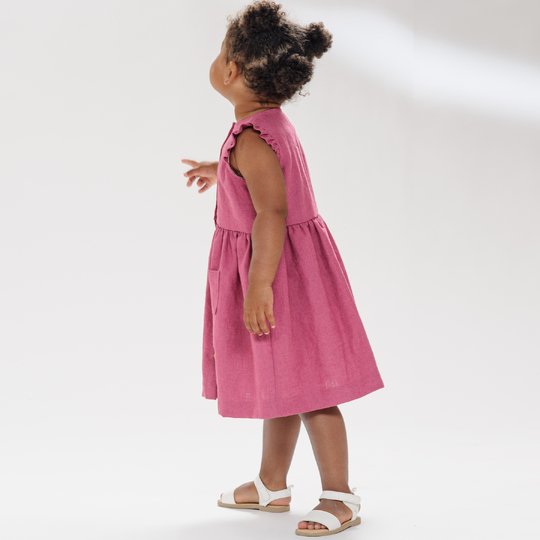 Schnittmuster Mädchenkleid MIMI – 2-in-1 Nähanleitung Gr. 68/74–116/122