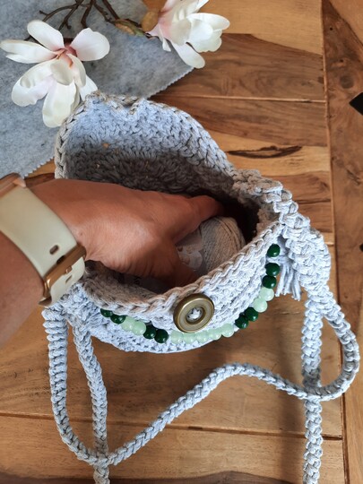 Häkelanleitung Boho Tasche, Sommertasche