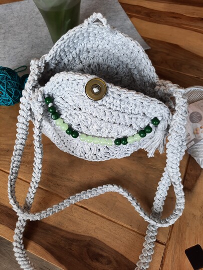 Häkelanleitung Boho Tasche, Sommertasche