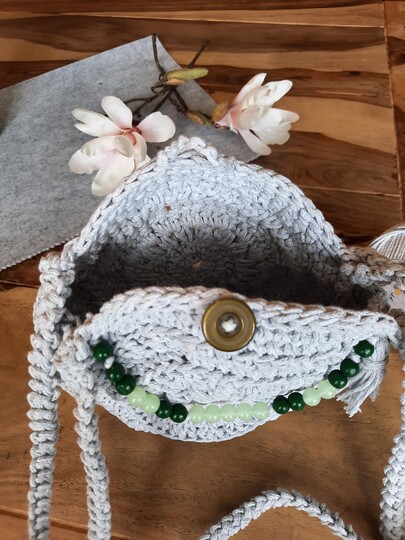 Häkelanleitung Boho Tasche, Sommertasche