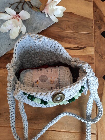 Häkelanleitung Boho Tasche, Sommertasche