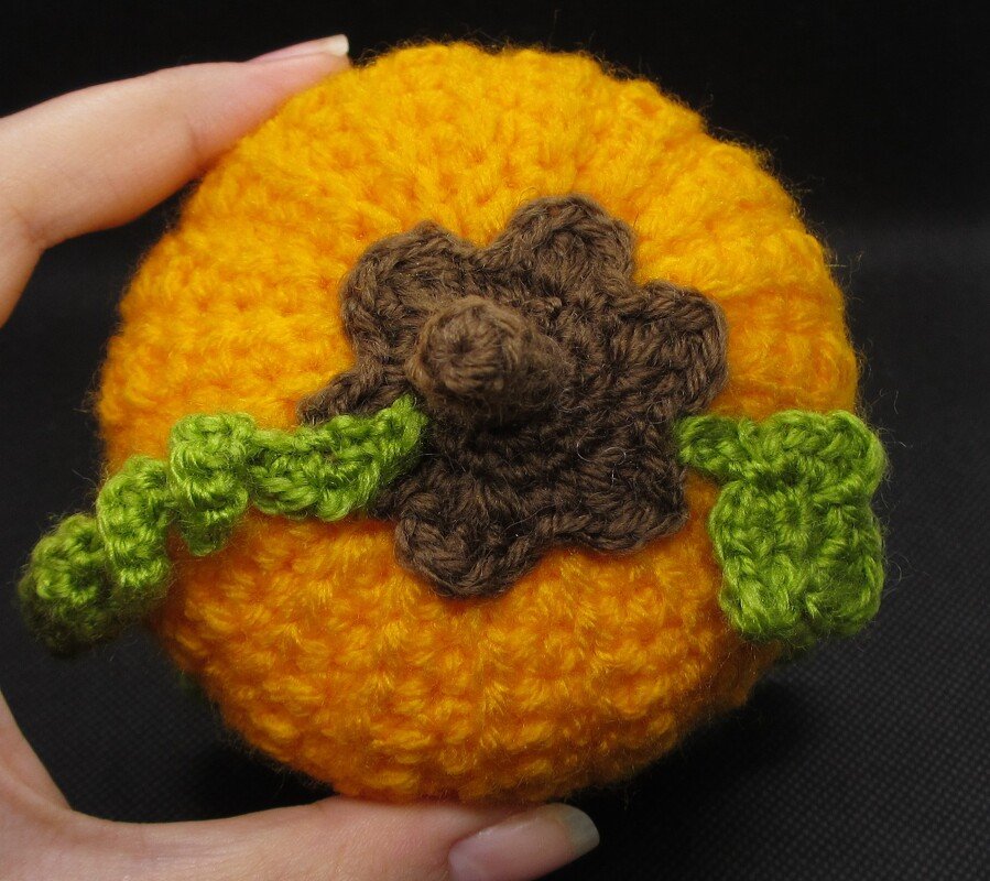 Herbstwichtel Herbstgnom mit Kürbishut - Bild 4