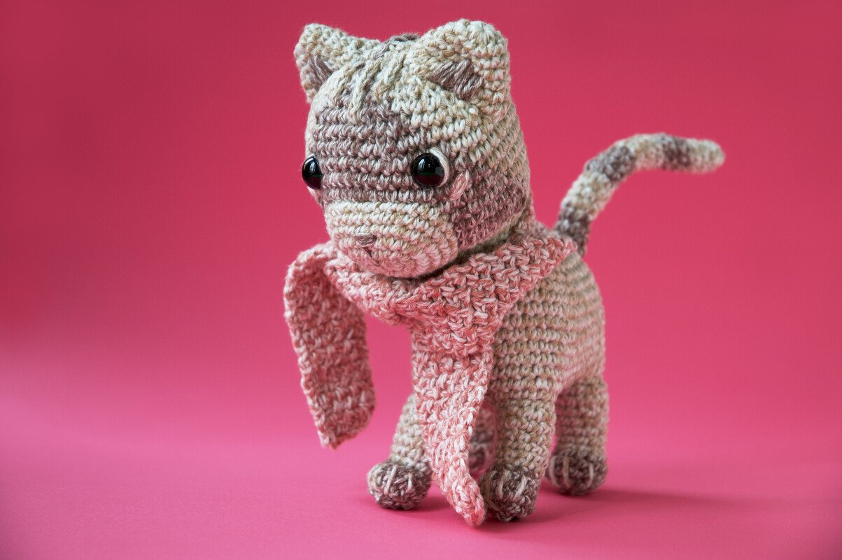 Cleo the Christmas Cat PDF Crochet Pattern