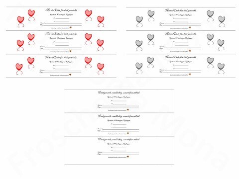 3 x 3 = 9 Banderolen zum Ausdrucken für Spültücher, Topflappen, Waschlappen