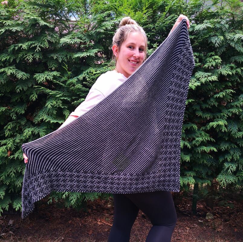 Debbie - gestricktes Tuch  Bundle von 4 Modellen A, B, C + D - Bild 4