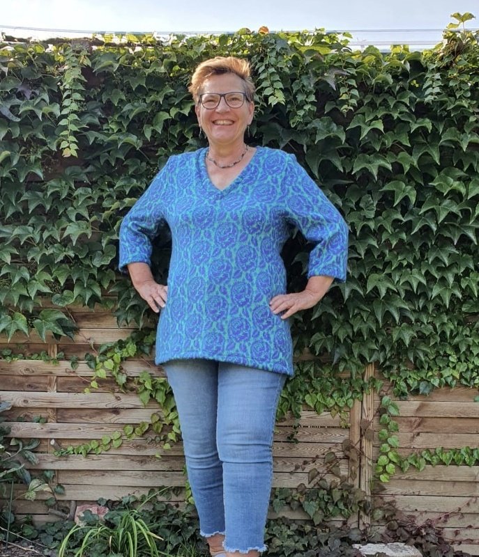 Boerlinerin "PULLOVERKLEID" GR. 38 - 60 | BU 110-151 - Bild 2