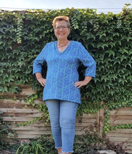 Boerlinerin "PULLOVERKLEID" GR. 38 - 60 | BU 110-150