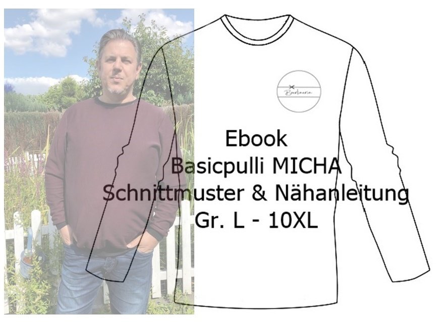 E-Book Basicpulli Micha | GR. L - 10XL | BU 118-158