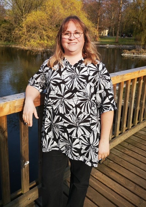 Bluse Petunika GR. 40 - 58 | BU 108-155 CM | FÜR Webware - Bild 4