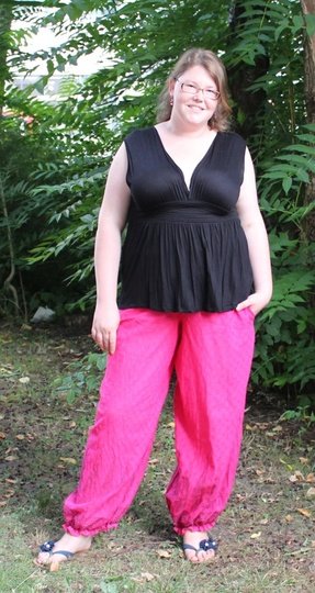 Wide Leg Hose "Maybe" Gr. 42 - 56