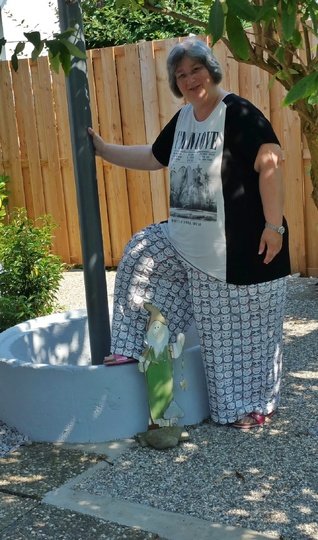 Wide Leg Hose "Maybe" Gr. 42 - 56