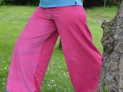 Wide Leg Hose "Maybe" Gr. 42 - 56