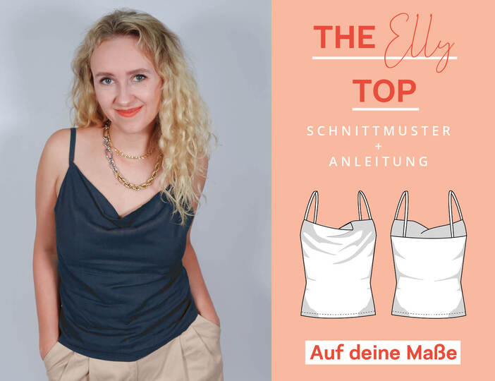 Schnittmuster nach Maß: Oberteil für Damen, einfach mit Video-Anleitung