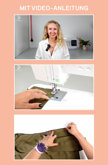 Schnittmuster nach Maß: Minikleid für Damen, einfach mit Video-Anleitung