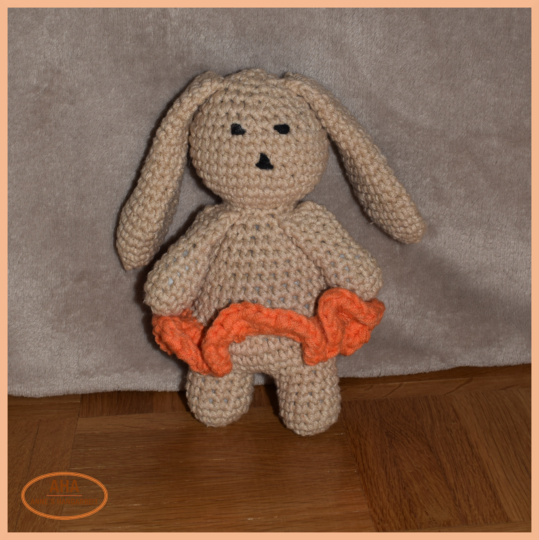 Leonie - gehäkelter Hase - Kuscheltier