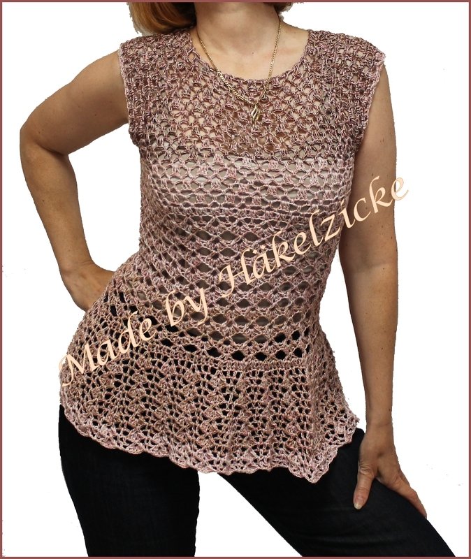 Anleitung Häkelkleid "Maureen" luftig leicht weit schwingend, S-XXL, RVO - Bild 6