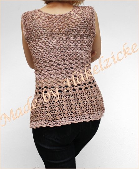 Anleitung Häkelkleid "Maureen" luftig leicht weit schwingend, S-XXL, RVO