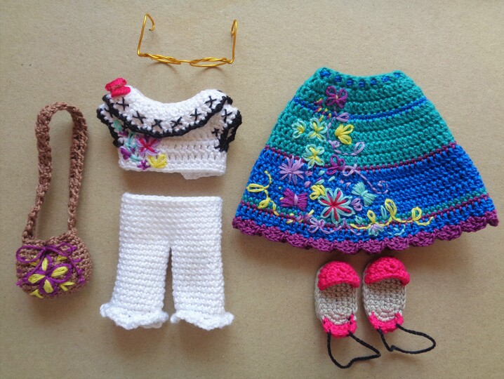 Crochet pattern Mirabel doll