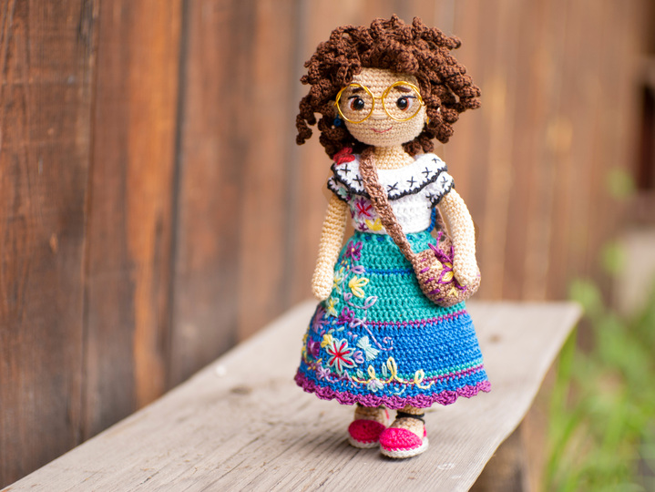 Crochet pattern Mirabel doll