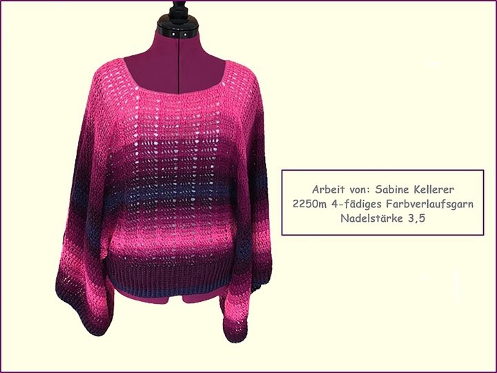 Häkelanleitung Poncho-Pulli "Lucy"