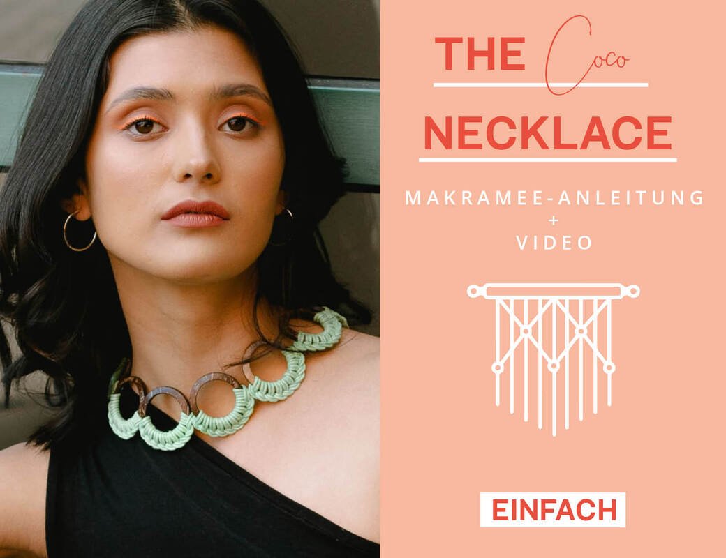 E-Book Makramee Anleitung für Kette zum Selbermachen mit Video-Anleitung