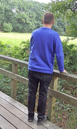 Herren Raglan Sweat&Shirt GR. XS-XL