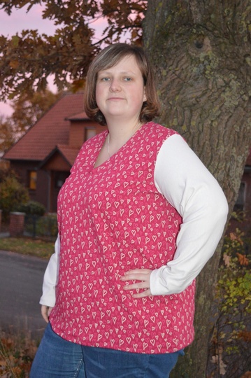 BASIC-PULLI 'V-NECK' GR. 44 - 58 | BU 103-141