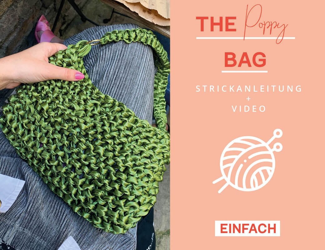 E-Book Strickanleitung Tasche zum Selbermachen Einfach mit Video-Anleitung
