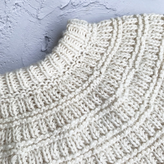 Strickanleitung Kinderpullover Marie Größe 74 - 98