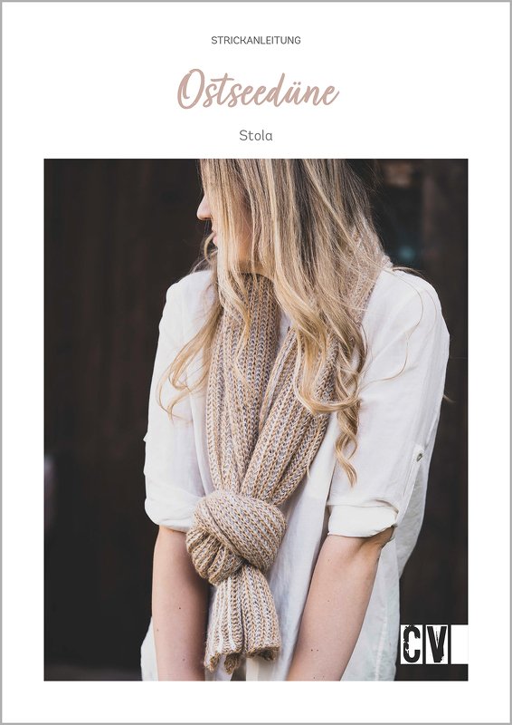 Strickanleitung Strick-Stola "Ostseedüne"