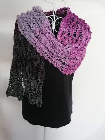Scarf / Stole „Jorie BE“ – crochet pattern