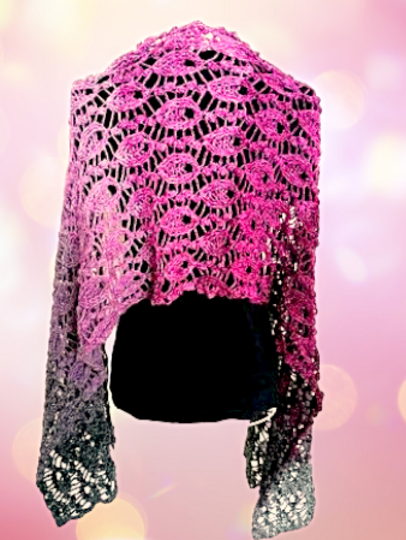 Scarf / Stole „Jorie BE“ – crochet pattern