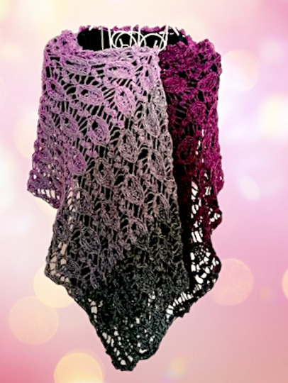 Scarf / Stole „Jorie BE“ – crochet pattern