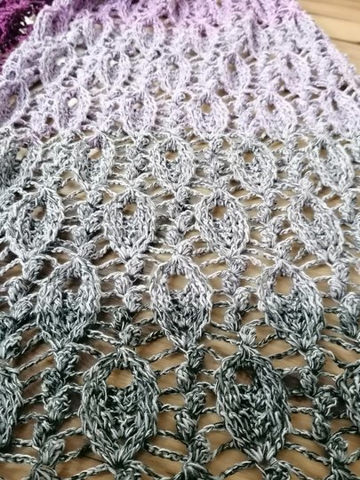 Schal / Stola „Jorie BE“ – Häkelanleitung