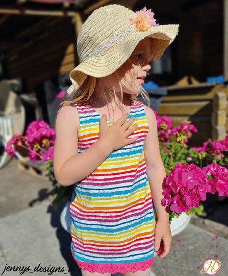 Sommertop SYLVIE Gr. 104 - 164 inkl. A0