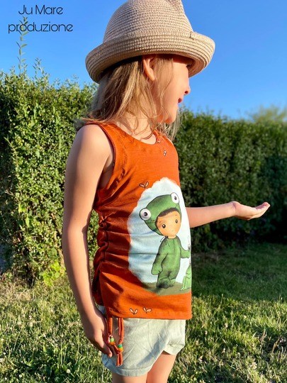 Sommertop SYLVIE Gr. 104 - 164 inkl. A0